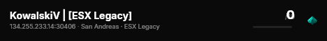 KowalskiV | [ESX Legacy] live status badge