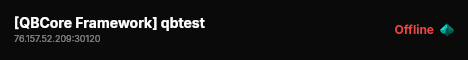 [QBCore Framework] qbtest live status badge