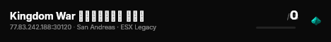 Kingdom War حرب المملكة live status badge