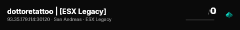 dottoretattoo | [ESX Legacy] live status badge