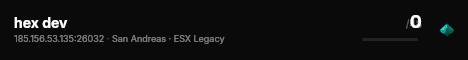 hex dev live status badge