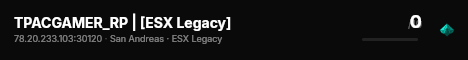 TPACGAMER_RP | [ESX Legacy] live status badge