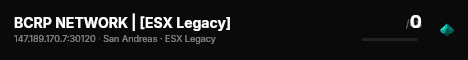 BCRP NETWORK | [ESX Legacy] live status badge