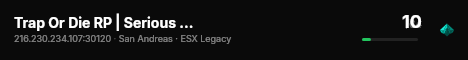 Trap Or Die RP | Serious Hood RP live status badge