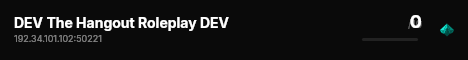 DEV The Hangout Roleplay DEV live status badge