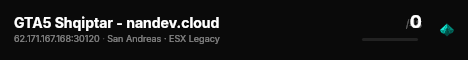GTA5 Shqiptar - nandev.cloud live status badge
