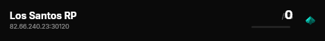 Los Santos RP live status badge