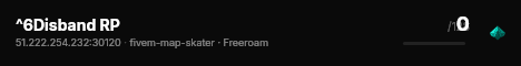 ^6Disband RP live status badge