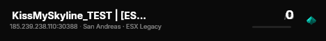  KissMySkyline_TEST | [ESX Legacy] live status badge