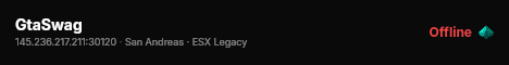 GtaSwag live status badge