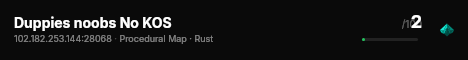 Duppies noobs No KOS live status badge