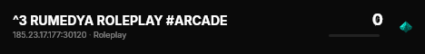 ^3 RUMEDYA ROLEPLAY #ARCADE live status badge