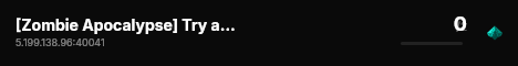[Zombie Apocalypse] Try and survive live status badge