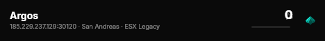 Argos live status badge