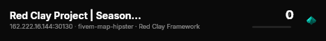 Red Clay Project | Season 1 | Main Server | Semi-Whitelisted live status badge