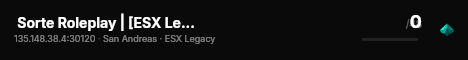  Sorte Roleplay | [ESX Legacy] live status badge