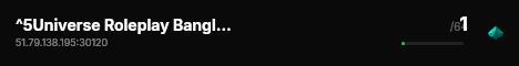 ^5Universe Roleplay Bangladesh ^7| Custom Systems & In-House Development live status badge