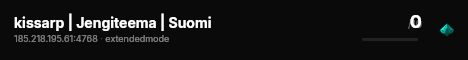 kissarp | Jengiteema | Suomi live status badge