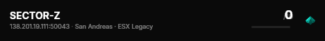 SECTOR-Z live status badge