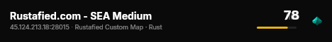 Rustafied.com - SEA Medium live status badge