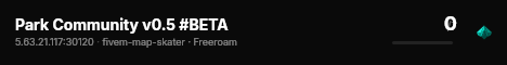Park Community v0.5 #BETA live status badge