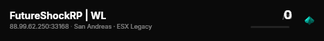 FutureShockRP | WL live status badge