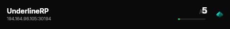 UnderlineRP live status badge