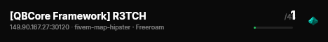 [QBCore Framework] R3TCH live status badge
