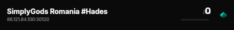 SimplyGods Romania #Hades live status badge