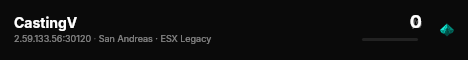 CastingV live status badge
