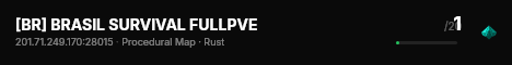[BR] BRASIL SURVIVAL FULLPVE live status badge