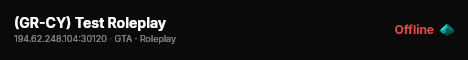 (GR-CY) Test Roleplay live status badge