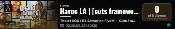 Havoc LA | [cuts framework] live status badge