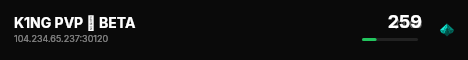 K1NG PVP ▬ BETA live status badge