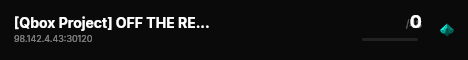 [Qbox Project] OFF THE RECORD RP live status badge