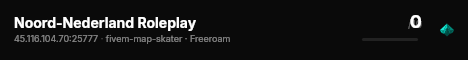 Noord-Nederland Roleplay live status badge