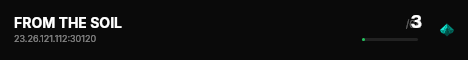 FROM THE SOIL live status badge