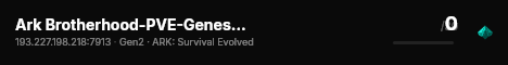 Ark Brotherhood-PVE-Genesis:Part2(HU) - (v361.7) live status badge