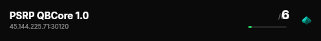PSRP QBCore 1.0 live status badge