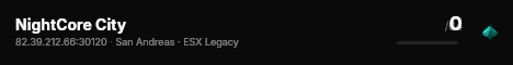 NightCore City live status badge