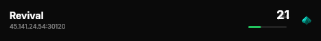 Revival live status badge