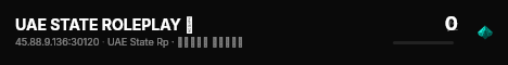 UAE STATE ROLEPLAY ✘ live status badge