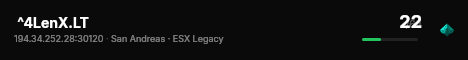  ^4LenX.LT live status badge