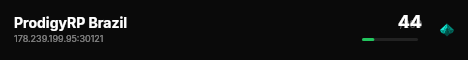 ProdigyRP Brazil live status badge