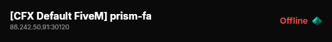 [CFX Default FiveM] prism-fa live status badge