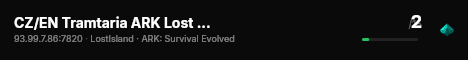 CZ/EN Tramtaria ARK Lost Island NO mods - (v361.7) live status badge