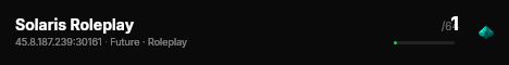 Solaris Roleplay live status badge