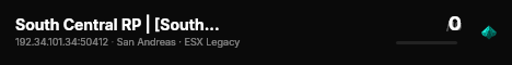South Central RP | [South Central Roleplay] live status badge