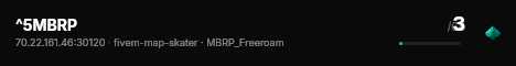 ^5MBRP live status badge