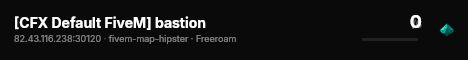 [CFX Default FiveM] bastion live status badge